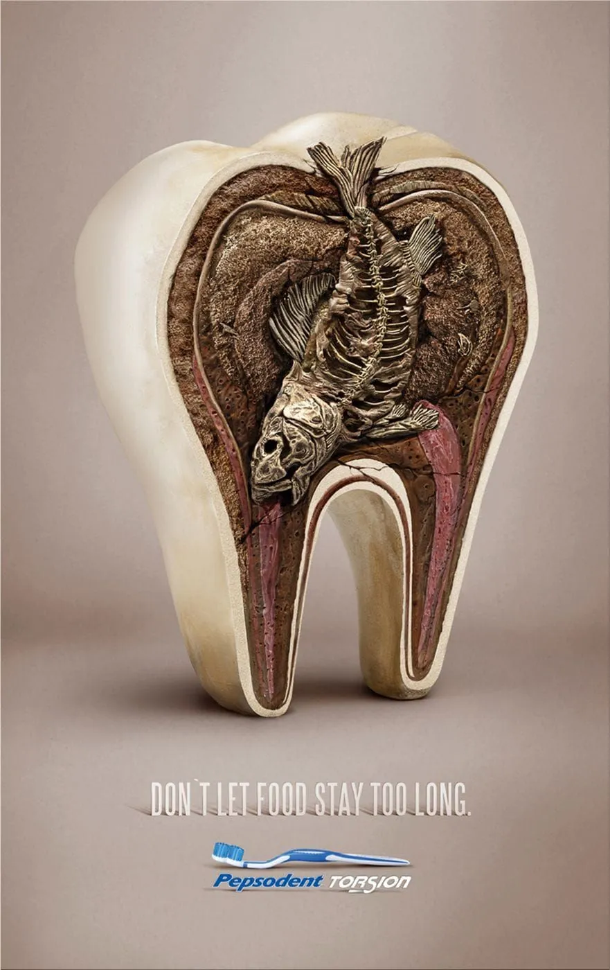 Pepsodent print ads