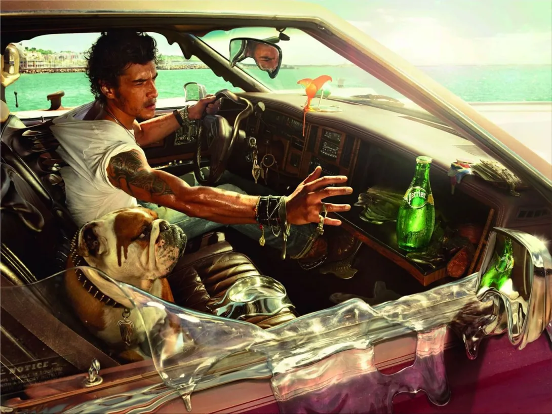 Perrier ads
