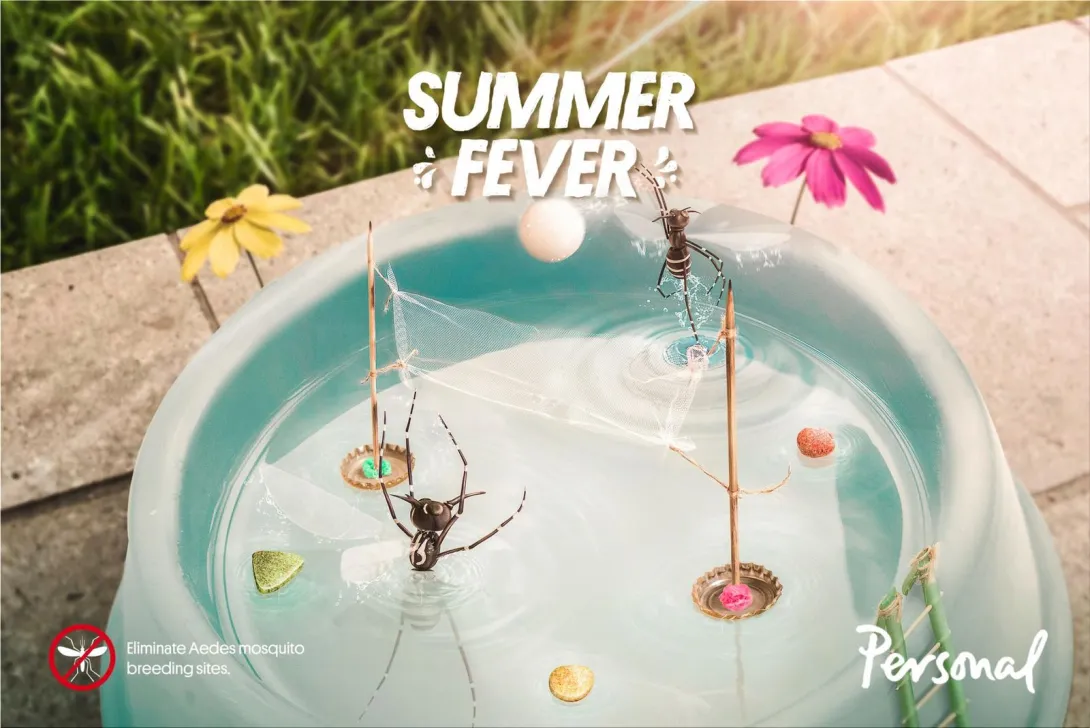Personal "Eliminate Aedes mosquito breeding sites"