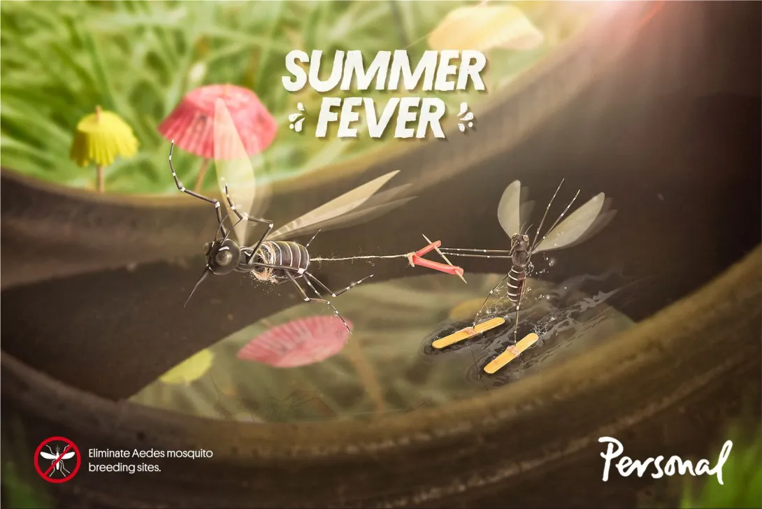 Personal "Eliminate Aedes mosquito breeding sites"