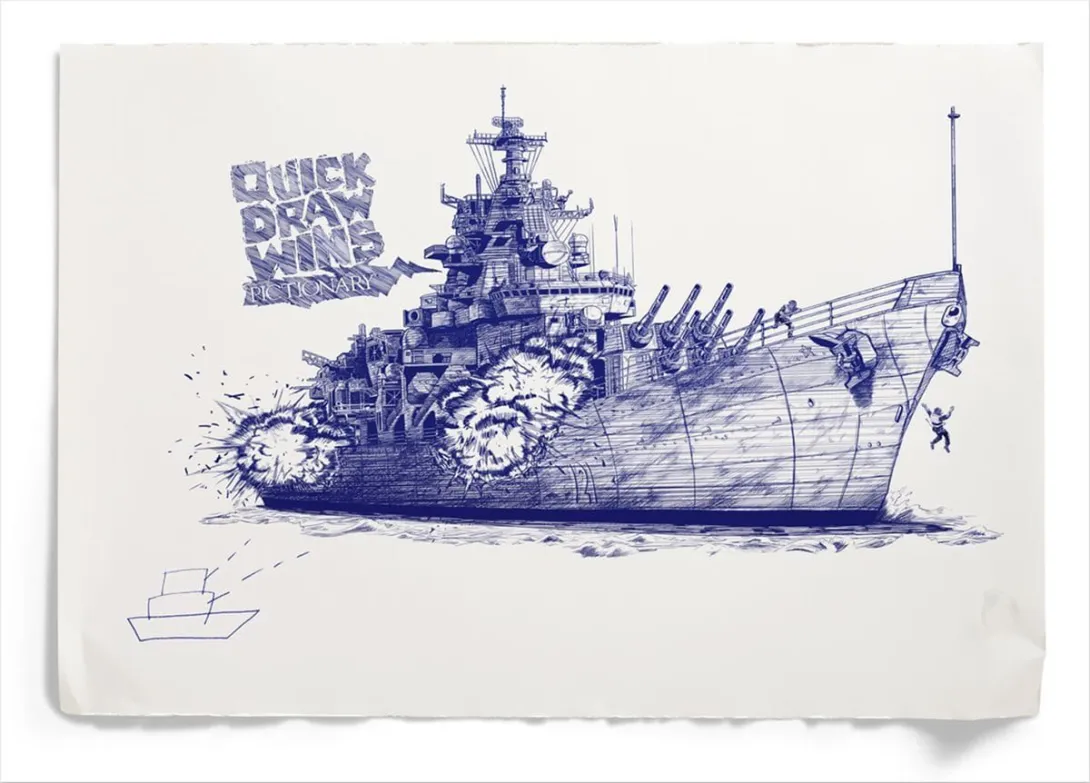 Pictionary print