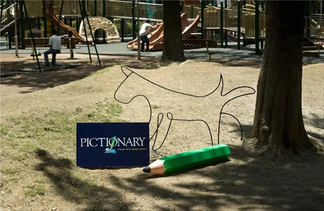 Pictionary print
