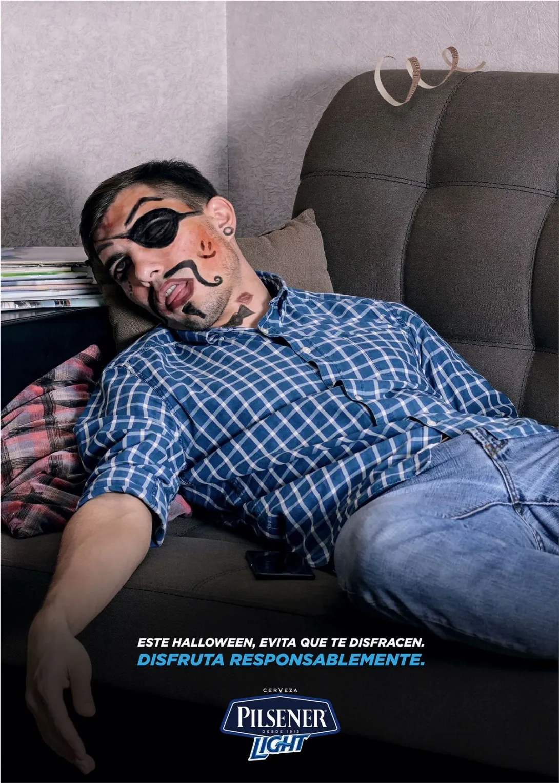 Pilsener "Disfruta responsablemente" Halloween 2019