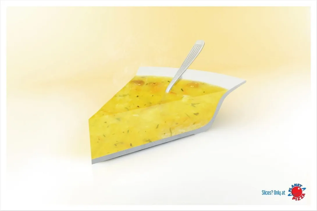 Planet Pizza ads