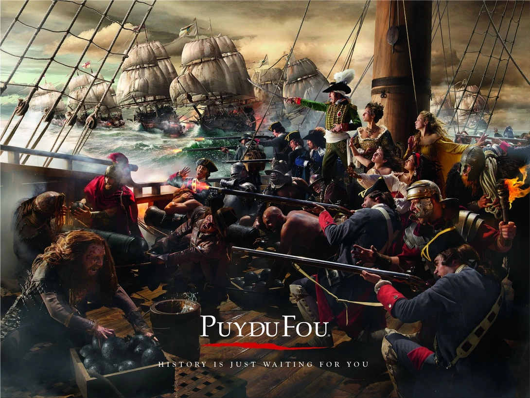 Puy du Fou advertisement