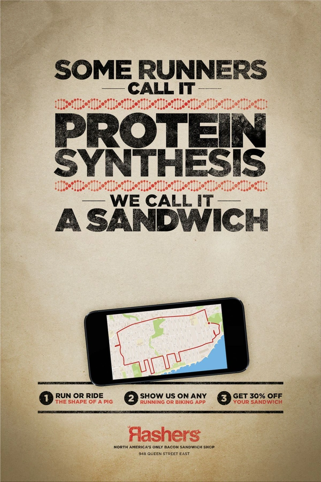 Rashers ads