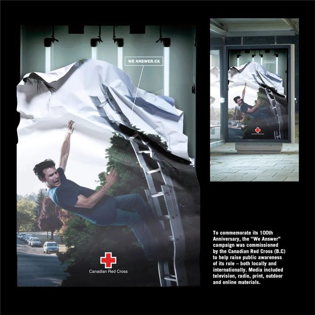 Red Cross ads