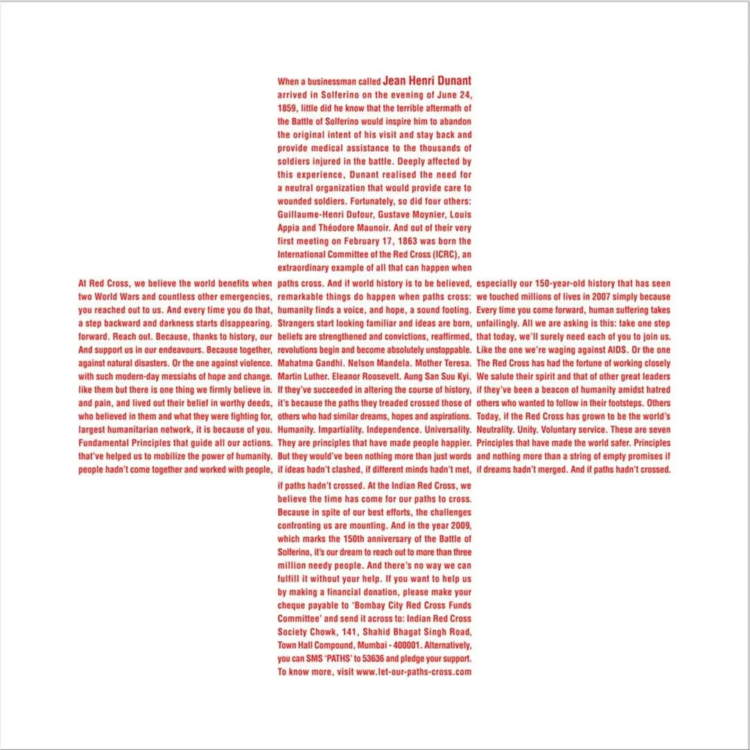 Red Cross ads