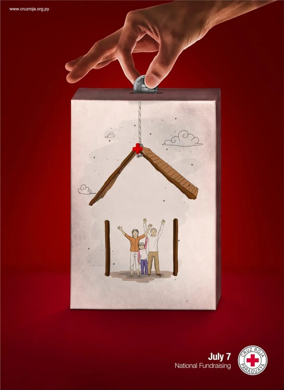 Red Cross print ads
