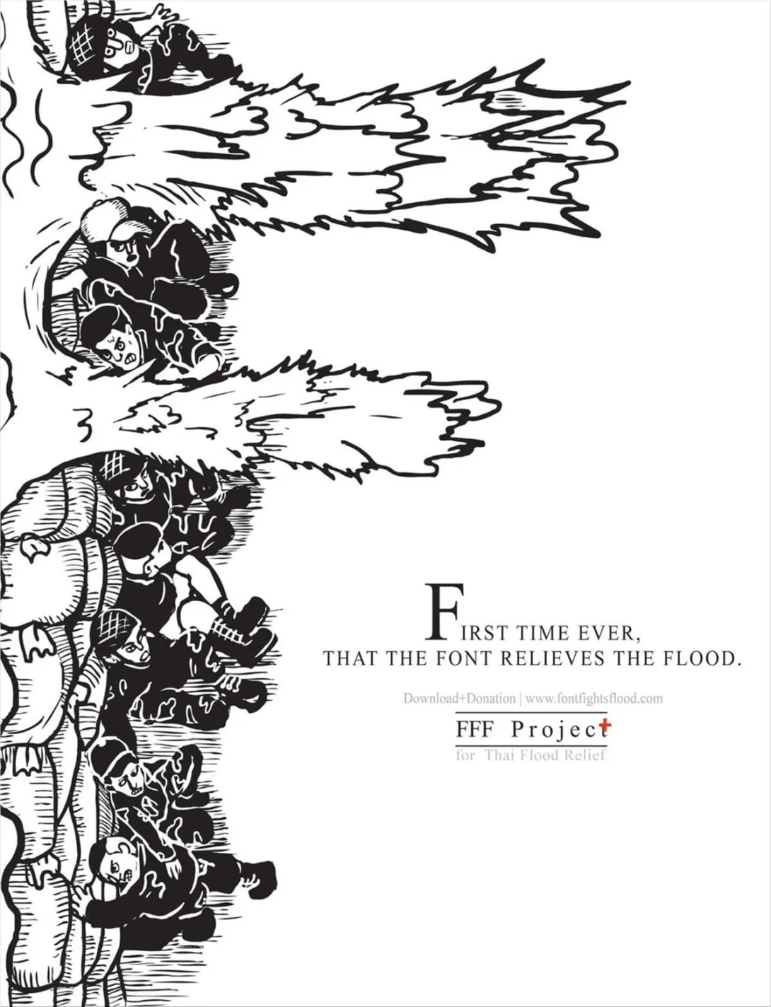Red Cross print ads