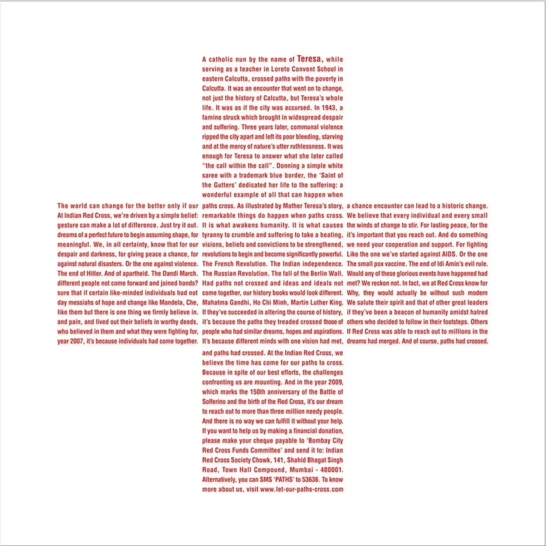 Red Cross ads