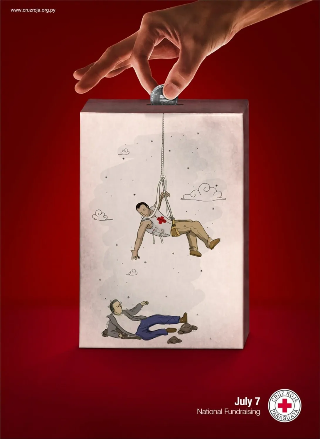 Red Cross print ads