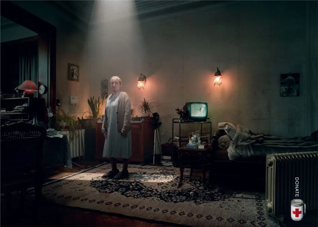 Red Cross ads