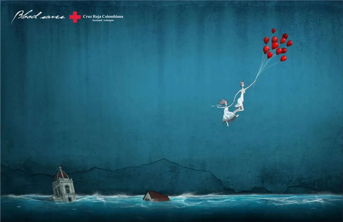 Red Cross ads