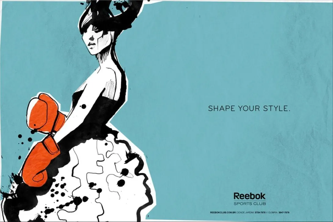 Reebok print ads