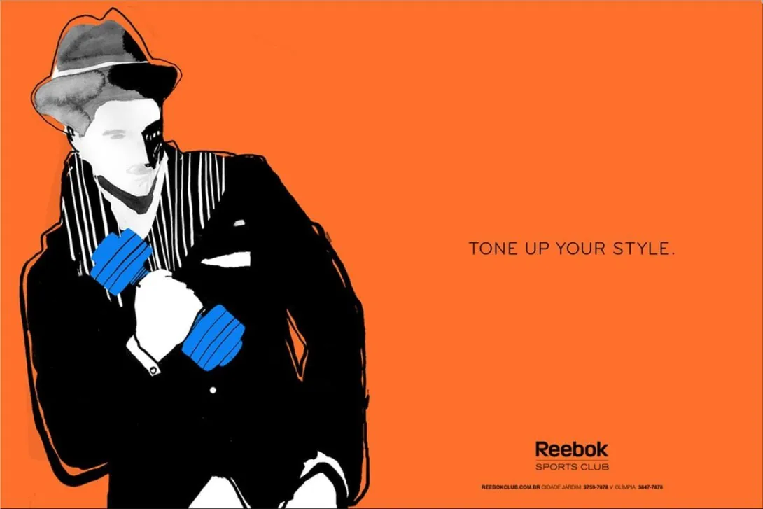 Reebok print ads