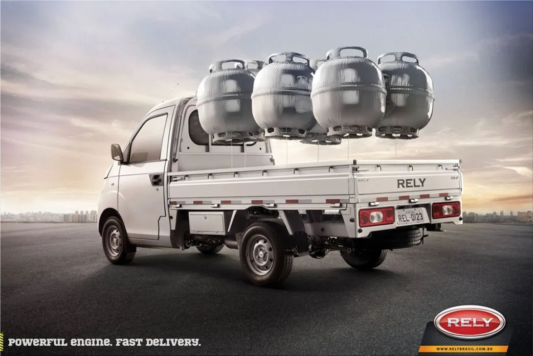 Rely Trucks print ads