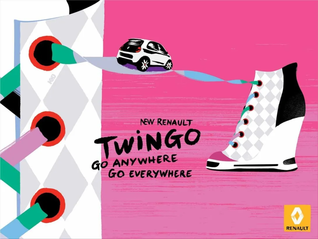 Renault Twingo print
