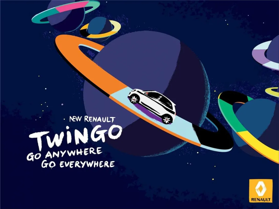 Renault Twingo print