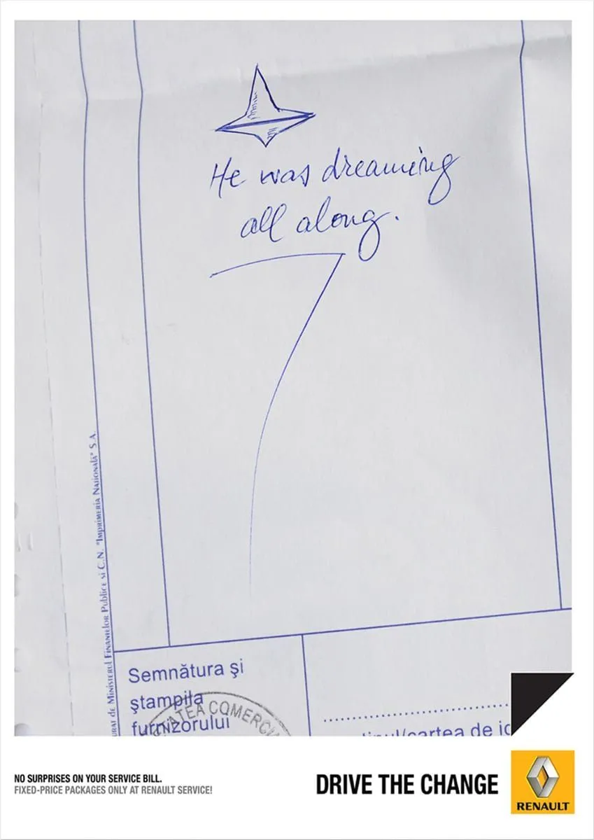 Renault print ads