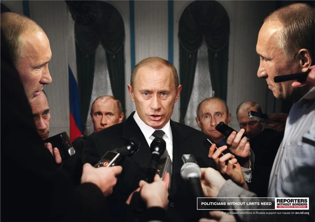Reporters Without Borders ads