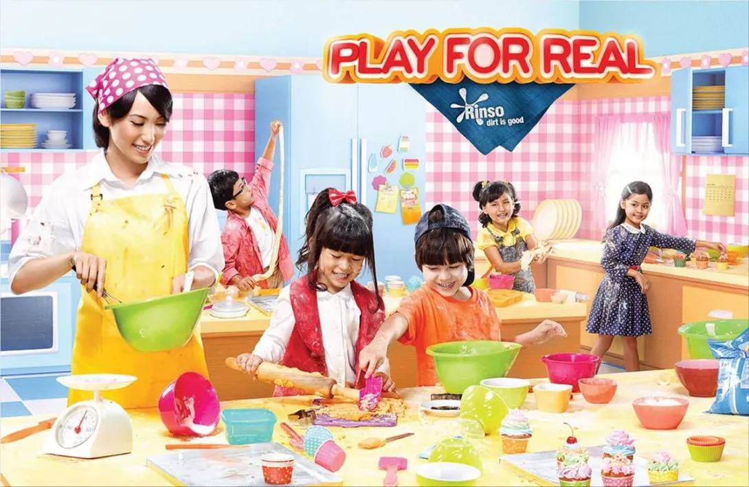 Rinso print ads