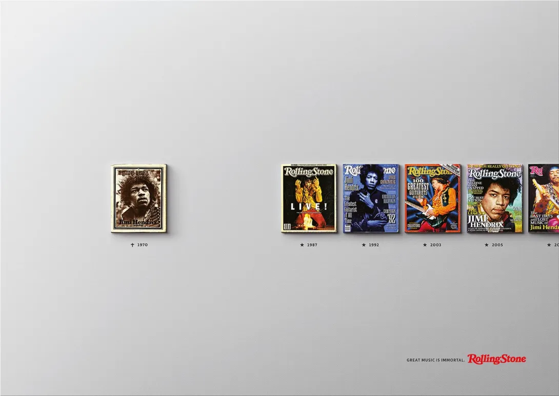 Rolling Stone Magazine "Great music is immortal"