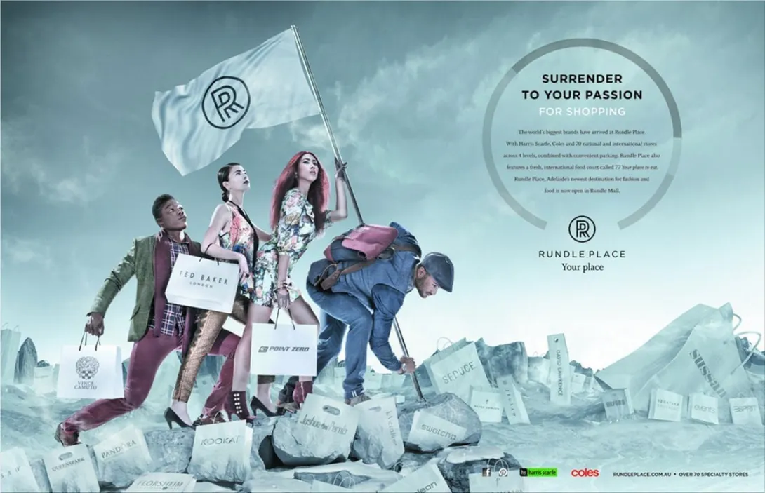 Rundle Place print ads