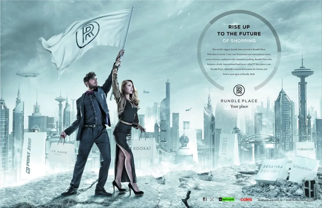 Rundle Place print ads