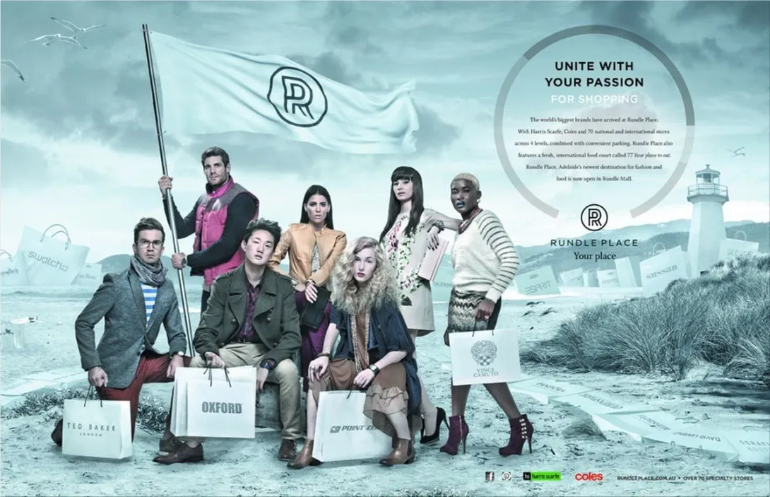 Rundle Place print ads