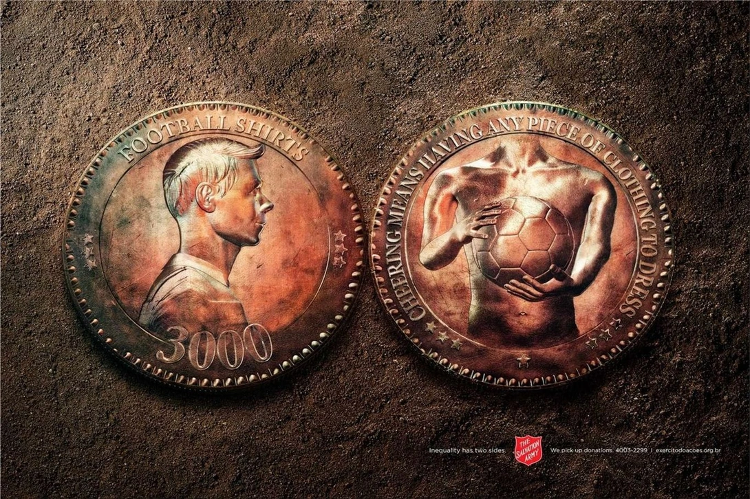 Salvation Army print ad