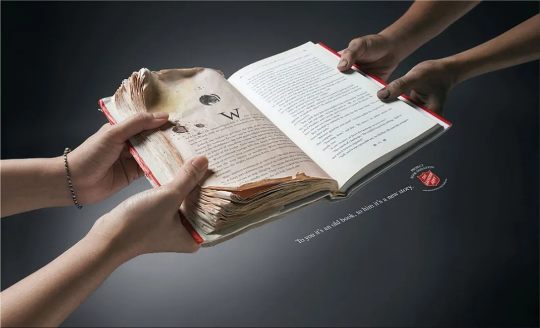 Salvation Army print ad