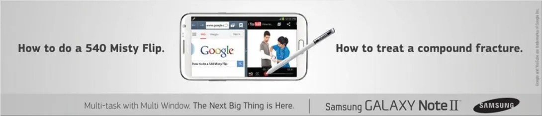 Samsung outdoor ads