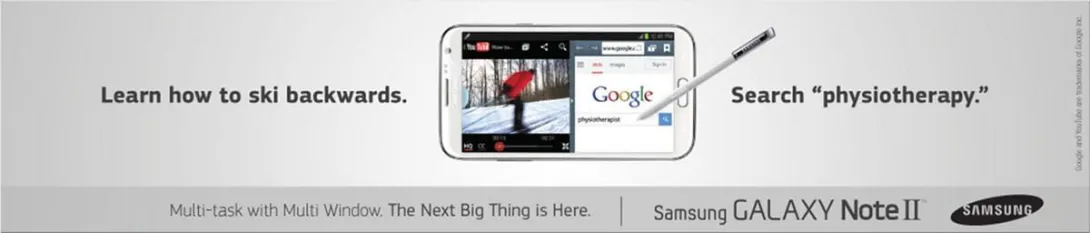 Samsung outdoor ads