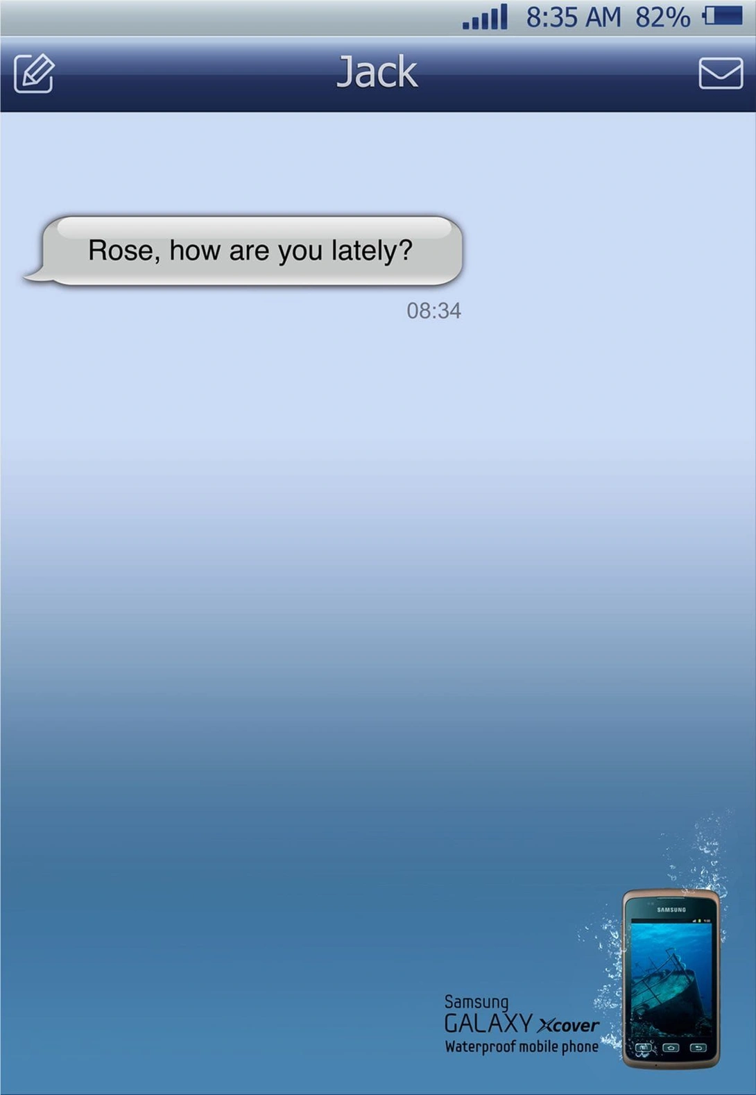 Samsung waterproof phone print