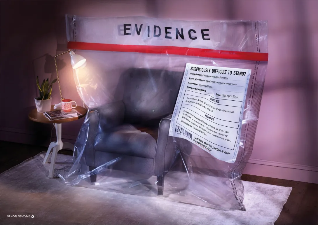 Sanofi Genzyme "Learn more about the symptoms of pompe"