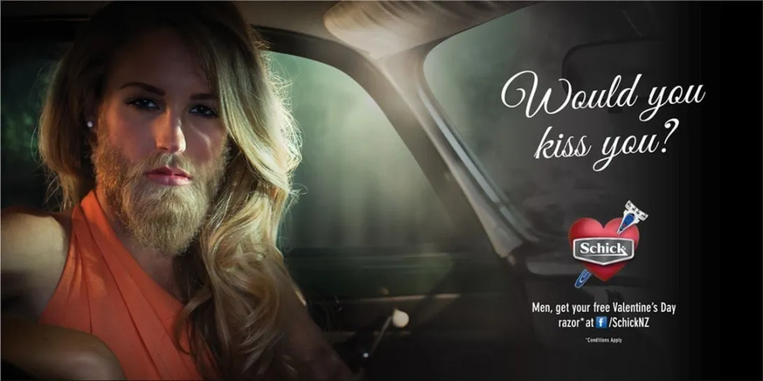 Schick Razor ads