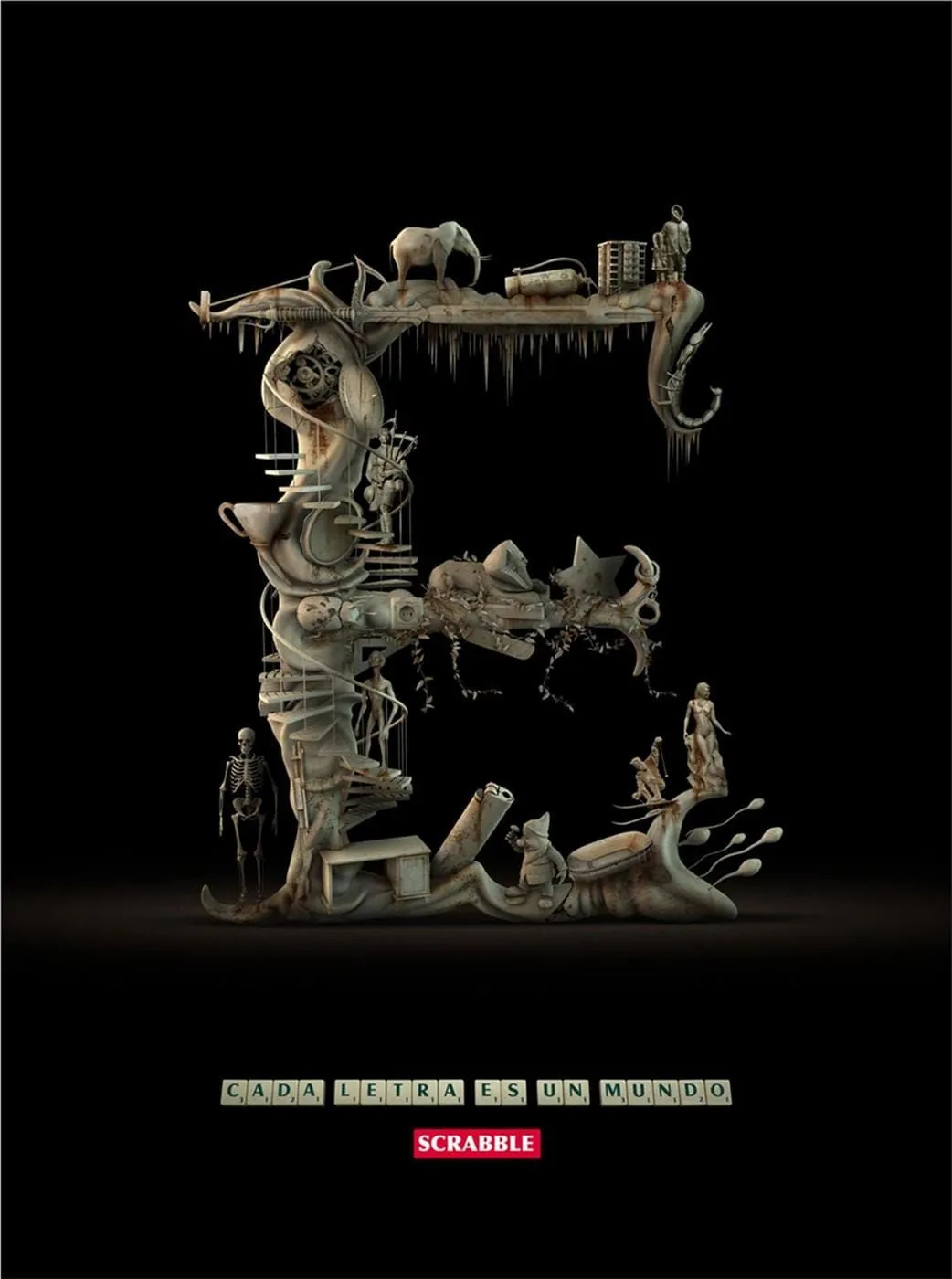 Scrabble print ads
