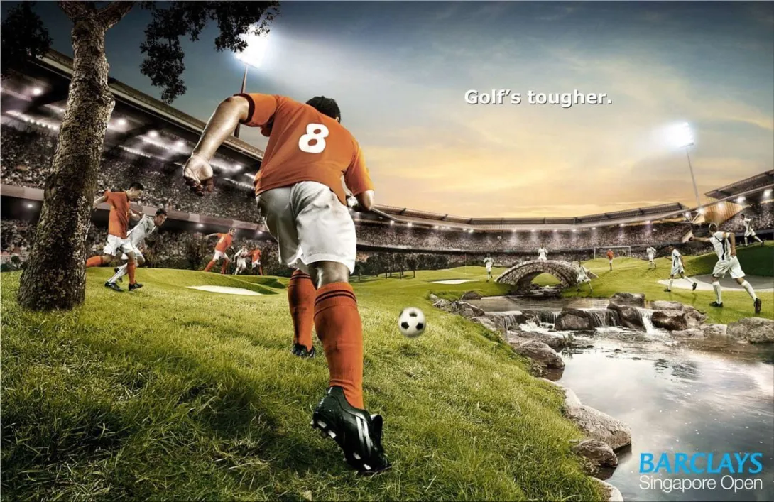 Sentosa Singapore, Barclays Singapore Open ads