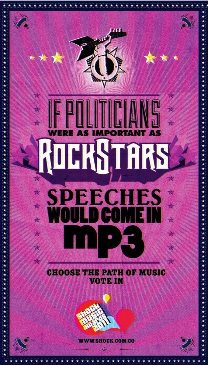 Shock Music Awards ads