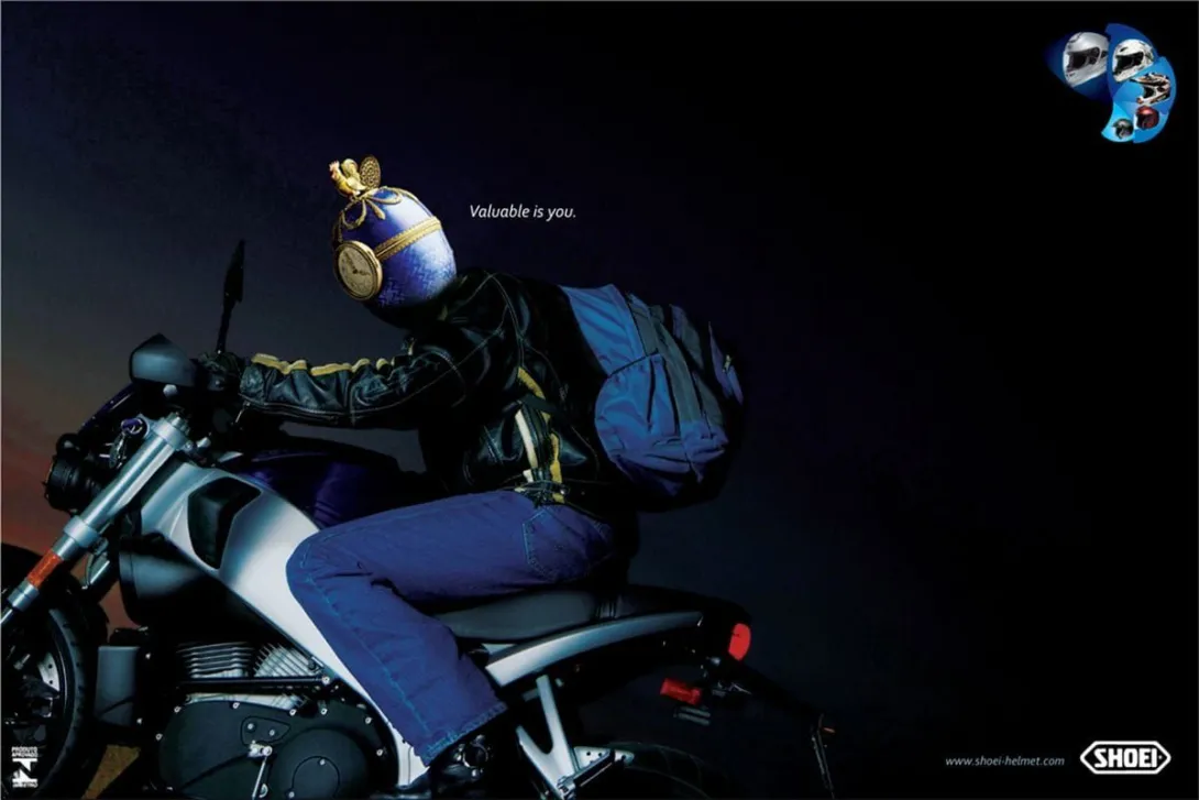 Shoei Helmet ads
