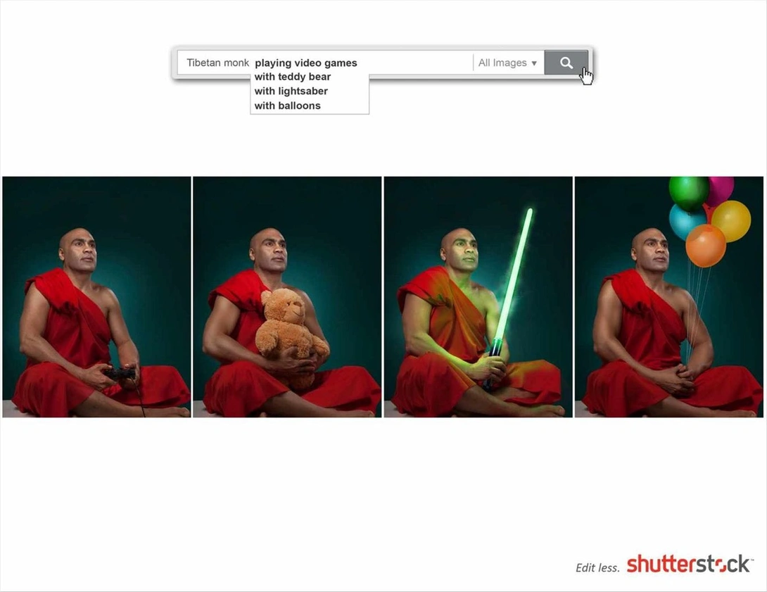 Shutterstock print ads