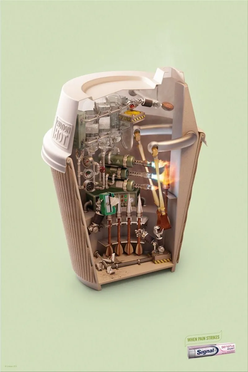Signal Sensitive Toothpaste