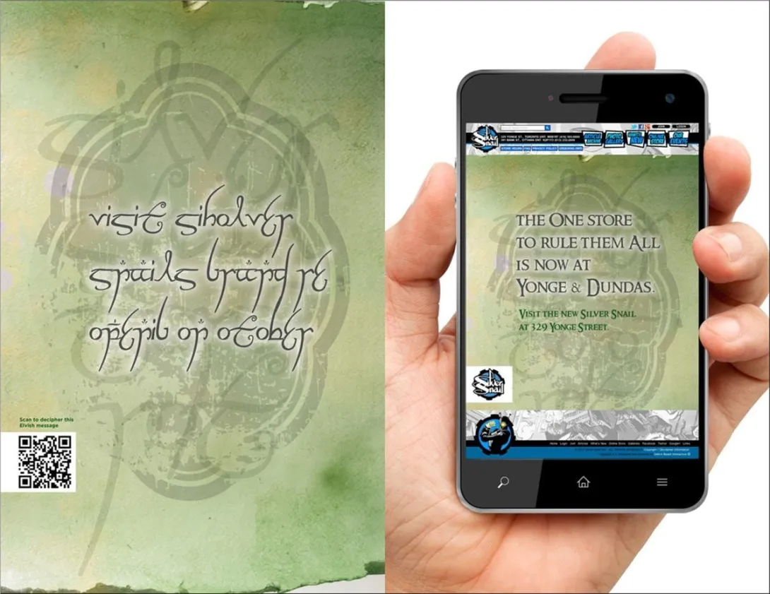 Silver Snail ads