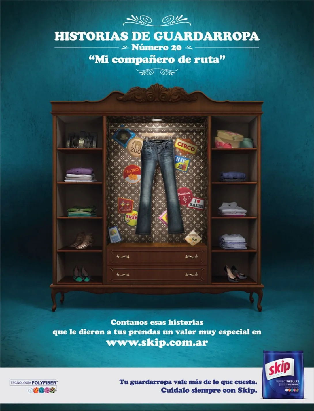 Skip print ads