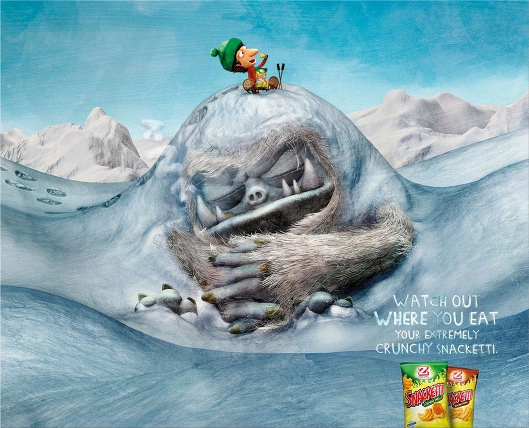 Snacketti ads