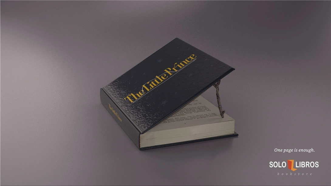 Sólo Libros "One page is enough."