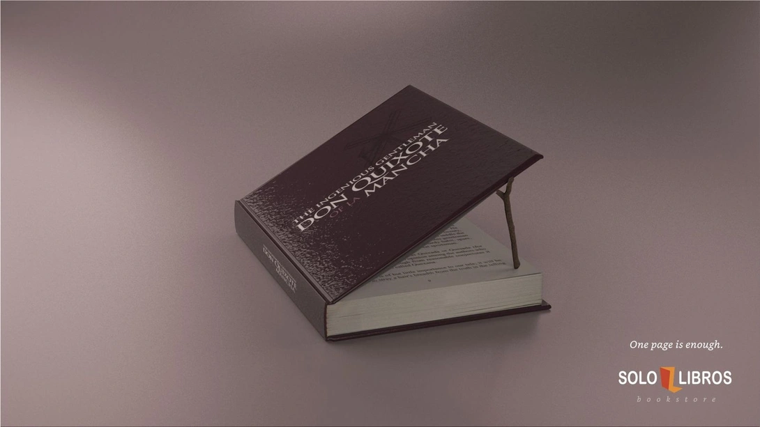 Sólo Libros "One page is enough."