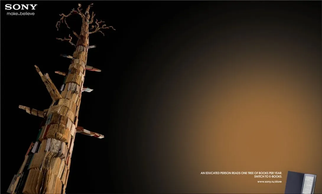 Sony Reader ads