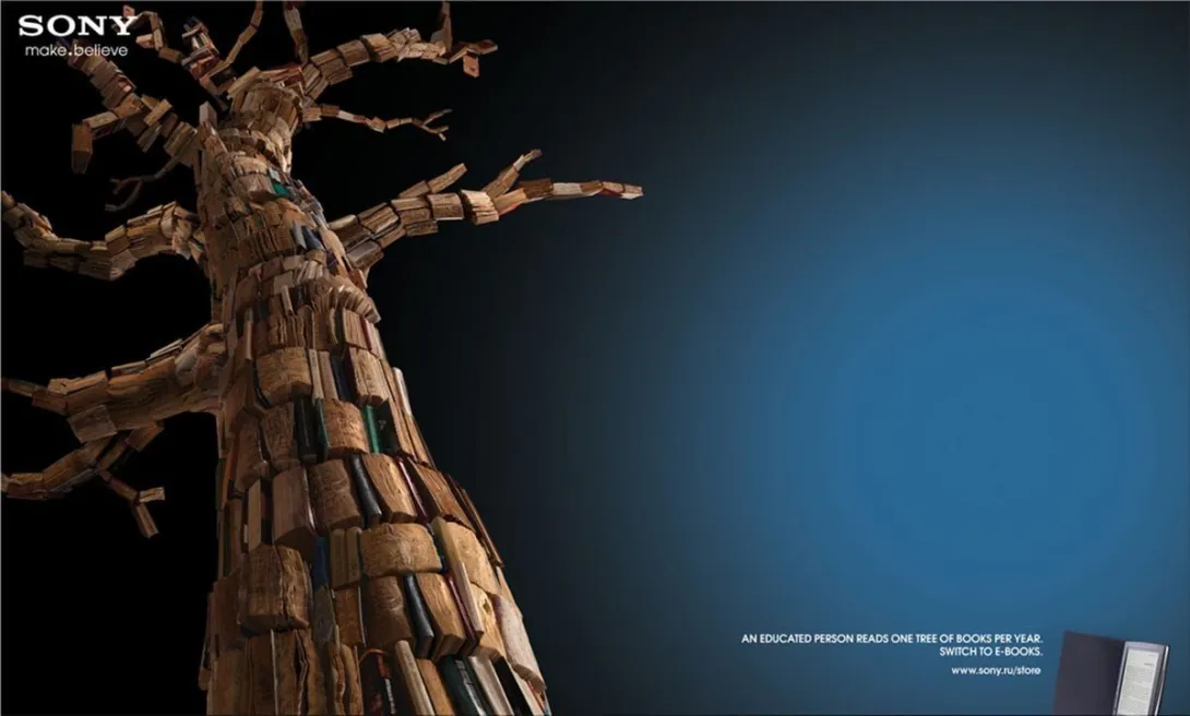 Sony Reader ads